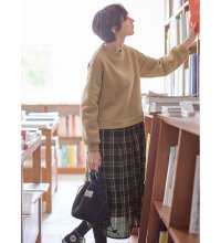 Viola e Viola/ヴィオラ エ ヴィオラ Viola e Viola 楽ちんコーデドッキングワンピ/507072195