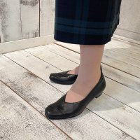 BLANC / BLEU/ブランブルー blanc/bleu 【日本製】【本革】【軽量】【3E幅】ふかふかクッションインソール ブロッキングデザインパンプス/507075393