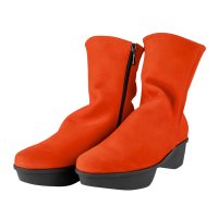 arche/アルシュ arche NAOWOO サイドジップショートブーツ (NUBUCK)（オレンジ）/507080978