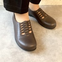 HERMOSA/エレモーサ HERMOSA 【日本製】【4E幅】【軽量】【柔らか本革】ふかふか らくらく つま先ゆったりレースアップコンフォートシューズ/507088862