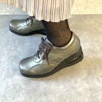 HERMOSA/エレモーサ HERMOSA 【日本製】【4E幅】【軽量】【柔らか本革】ふかふか らくらく つま先ゆったり エアーソール レースアップコンフォートシューズ/507088865