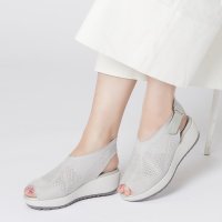fitfit/厚底シアーニットサンダル/507094909