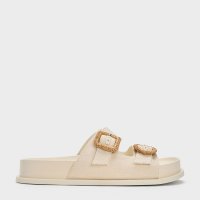 CHARLES & KEITH/ウーブンバックル ダブルストラップサンダル/507096468