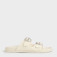 CHARLES & KEITH/ジェムエンベリッシュド バックルサンダル 【再入荷】/507096484