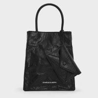 CHARLES & KEITH/Matina マチナ イーロンゲイティドトートバッグ/507096512