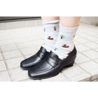 yuriko matsumoto/ユリコ マツモト yuriko matsumoto パンプス ウェッジ ウィッジ 本革 日本製 外反母趾 ローファー 靴下 ソックス/507096920