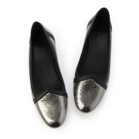 arche/アルシュ arche LAKRYE フラットパンプス (SEQUIN/NAKA)（シルバー/ブラック）/507097598