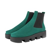 arche/アルシュ arche TREEZE サイドゴアショートブーツ (NUBUCK)（グリーン）/507097649