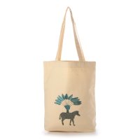 KANKAN/カンカン KANKAN ゼブラ刺繍トートバッグ/507098286
