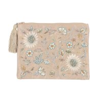 KANKAN/カンカン KANKAN ビーズ刺繍ポーチL/507098334