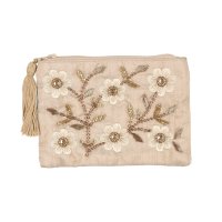 KANKAN/カンカン KANKAN ビーズ刺繍ポーチ/507098353