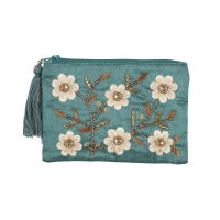 KANKAN/カンカン KANKAN ビーズ刺繍ポーチ/507098353