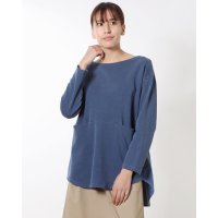 KANKAN/カンカン KANKAN 無地ピグメントミニ裏毛チュニック/507098518