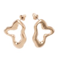 KANKAN/カンカン KANKAN メタル変形リングピアス/507098608