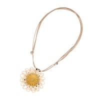 KANKAN/カンカン KANKAN シーグラスお花トップネックレス/507098661