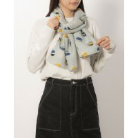 KANKAN/カンカン KANKAN マリトッツォ柄プリントショール/507098829