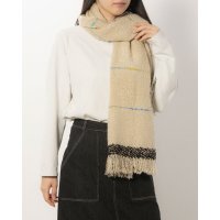 KANKAN/カンカン KANKAN ブークレポコポコライン入りショール/507098848