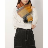 KANKAN/カンカン KANKAN チェック柄フワフワショール/507098850