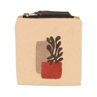 KANKAN/カンカン KANKAN 抽象画刺繍ポーチ/507099011