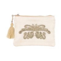 KANKAN/カンカン KANKAN ドラゴンザリ刺繍ポーチ/507099106