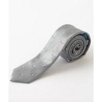 CHILLWORK by Quit Running/チルワーク バイ クイトランニング CHILLWORK by Quit Running テニスデザインナロータイ 刺繍ネクタイ 洗えるイージーケア/507099398