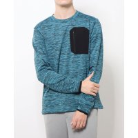 IGNIO/イグニオ IGNIO メンズ フィットネス 長袖Tシャツ ブロックフリースクルーネックロングTシャツ IG－3A15022TL/507099447
