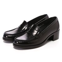 HARUTA/ハルタ HARUTA レディス合皮ヒールアップ(4.5cm)ローファー（3E)（ジャマイカ）/507099656