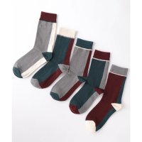 Jubilee/ジュビリー Jubilee アシンメトリー 片方だけの5枚セット ソックス ユニセックス 靴下/507099659
