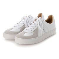 GERMAN TRAINER/ジャーマントレーナー GERMAN TRAINER GERMAN TRAINER レースアップレザースニーカー/507099675