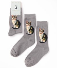 Jubilee/ジュビリー Jubilee キャット 猫デザインソックス ユニセックス/507099828