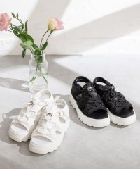 coca/コカ ゴム シューレース 厚底 スポーツ サンダル/507099889