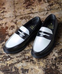 Oxford and Derby/ロンドンシューメイク オックスフォード アンド ダービー London Shoe Make Oxford and Derby レザー コイン ローファー/507100154