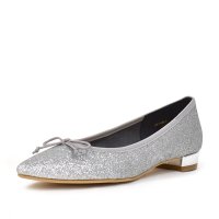 WASHINGTON/ワシントン WASHINGTON WASHINGTON ポインテッドグリッターバレエパンプス/507100515