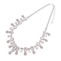 Genet Vivien/ジュネビビアン Genet Vivien パーティー用シルバーネックレス/507101154