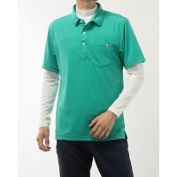 IGNIO/イグニオ IGNIO メンズ ゴルフ 長袖シャツ ヘリンボン_ジャカード_セットシャツ IG－1L1503P2P/507101527