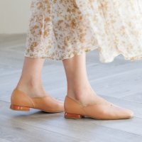 HIMIKO/ヒミコ 卑弥呼 Vラインスクエアトゥソフトパンプス/631103/507101542