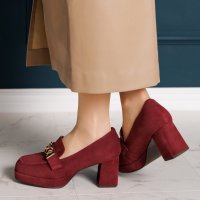 HIMIKO/ヒミコ 卑弥呼 ストームヒールビットローファー/631321/507101736