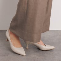 HIMIKO/ヒミコ 卑弥呼 切替デザインナナメカットパンプス/643107/507102073