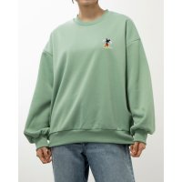 DISNEY/ディズニー Disney レディース スウェットトレーナー スウェット裏起毛クルーワンポイント DN－9C25023TJ/507102430