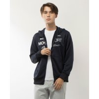 DESCENTE/デサント DESCENTE メンズ スウェットフルジップ ライトスムーススウェット オーセンティックロゴ フルジップフーディー DMMWJF20/507102532