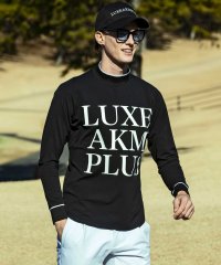 LUXEAKMPLUS/リュクスエイケイエムプラス LUXEAKMPLUS ゴルフ ビックロゴモックネックロングTシャツ/507102779