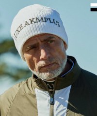 LUXEAKMPLUS/リュクスエイケイエムプラス LUXEAKMPLUS ゴルフ ベーシックロゴニットキャップ/507102808