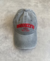 HOOK/フック HOOK HOOK －original－/BROOKLYNアメカジ立体刺繍ウォッシュコットンキャップ/507103519