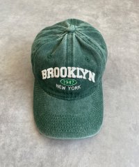 HOOK/フック HOOK HOOK －original－/BROOKLYNアメカジ立体刺繍ウォッシュコットンキャップ/507103519