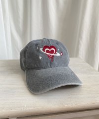 HOOK/フック HOOK HOOK －original－/ハート星刺繍ウォッシュコットンキャップ/507103521