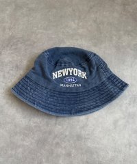 HOOK/フック HOOK HOOK －original－/NEW YORKアメカジ刺繍ウォッシュコットンバケットハット/507103525