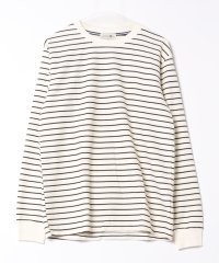 ALWAYS/アイモハ aimoha aimoha men Timeless Striped Crewneck Sweater/507103580