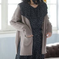 ROYAL PARTY LABEL/ロイヤル パーティー レーベル ROYAL PARTY LABEL ミドル丈カーデ/507103800