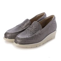 BEAUFORT/ビューフォート BeauFort イタリアンレザー厚底コインローファー/507103848