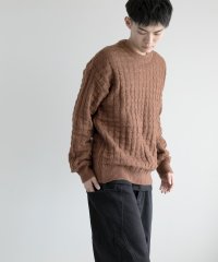 aimoha/アイモハ aimoha aimoha men Cozy Grid Knit Sweater/507103900